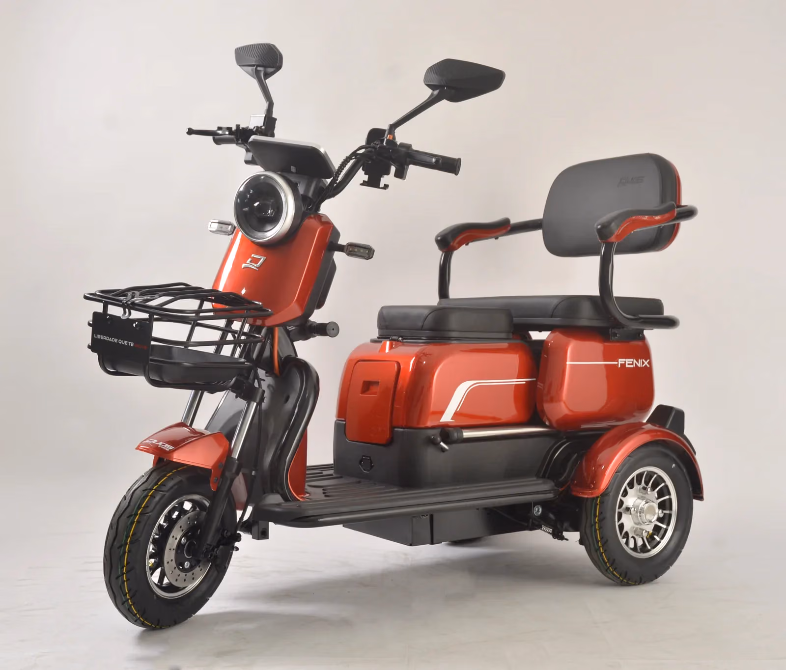 Triciclo elétrico Duos Fênix disponível na Pantera em Quirinópolis